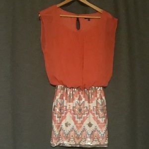 A AS U WISH mini dress